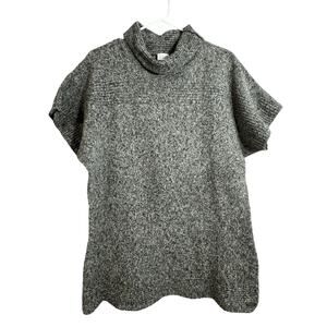 Columbia Womens Gray Short Sleeve Sweater size XL